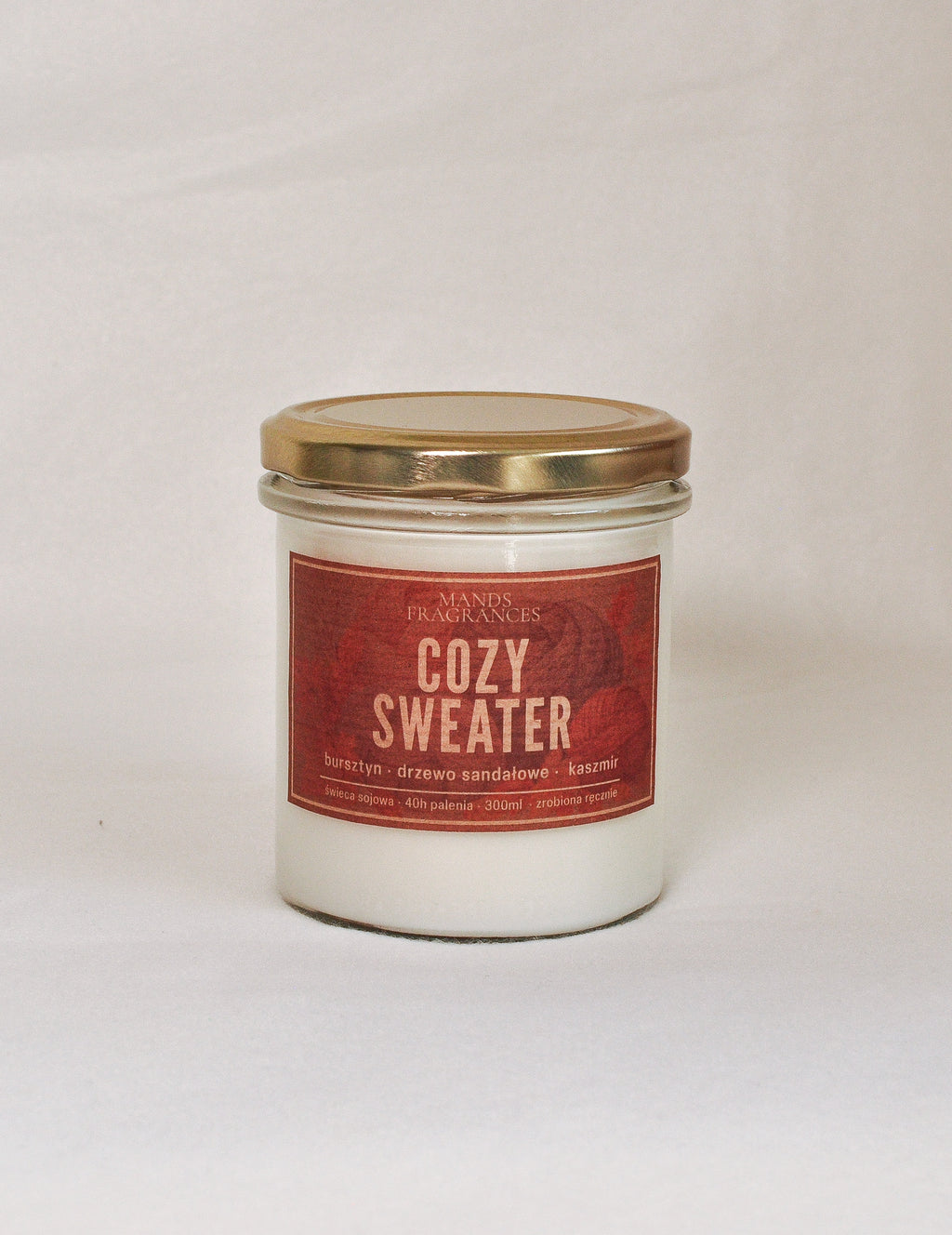 Świeca sojowa „Cozy Sweater"