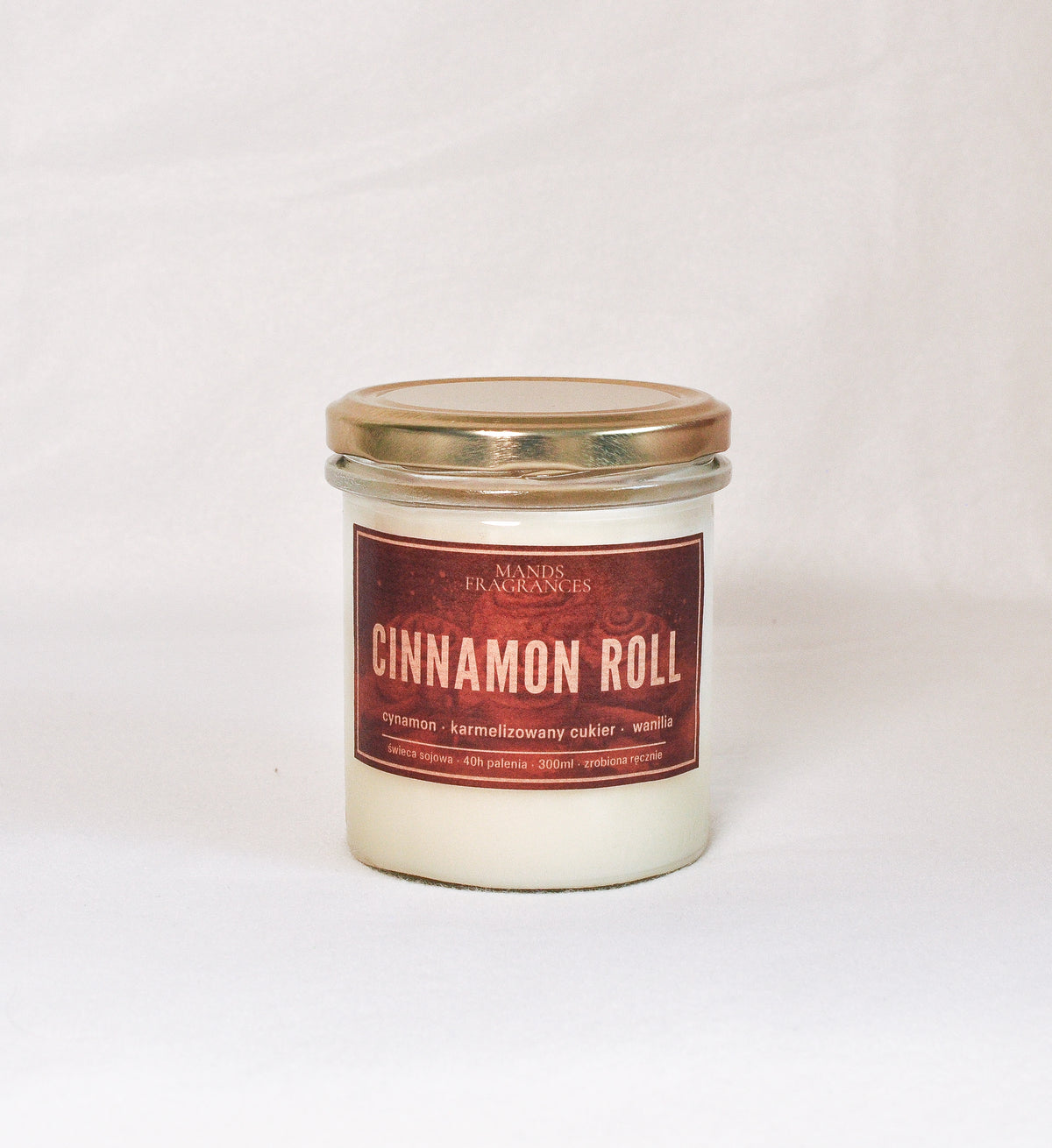 Świeca sojowa „Cinnamon roll"