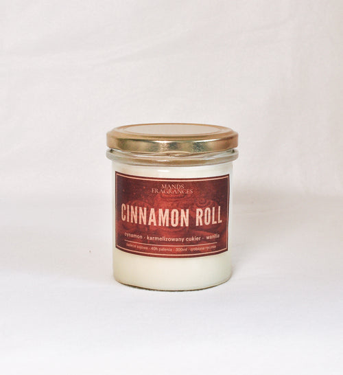Świeca sojowa „Cinnamon roll"
