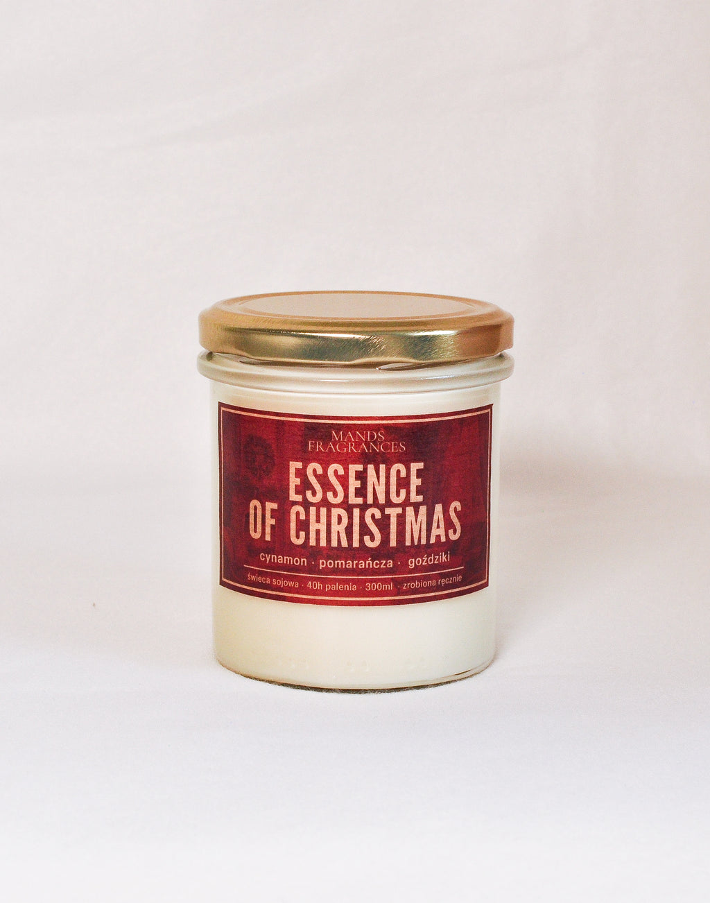 Świeca sojowa „Essence of Christmas"