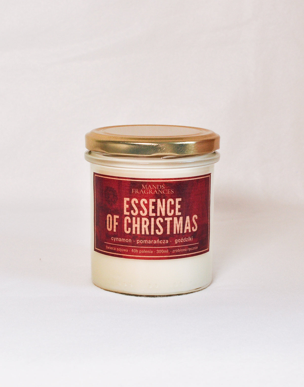 Świeca sojowa „Essence of Christmas"