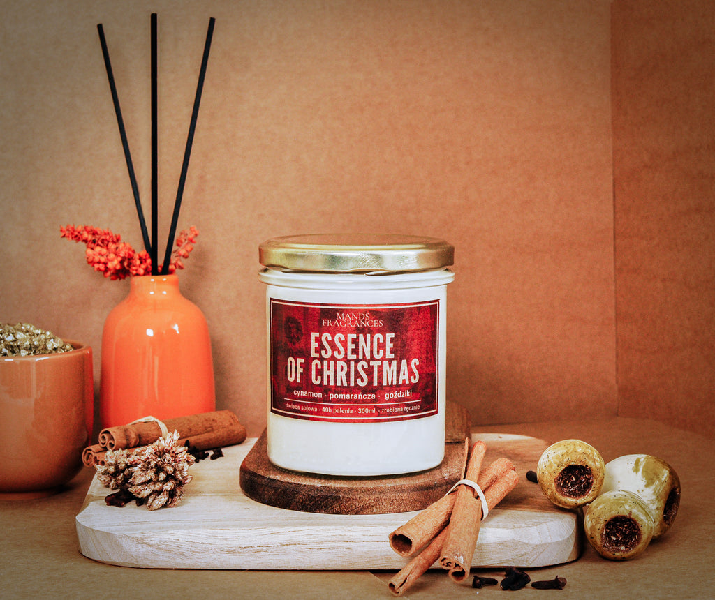 Świeca sojowa „Essence of Christmas"