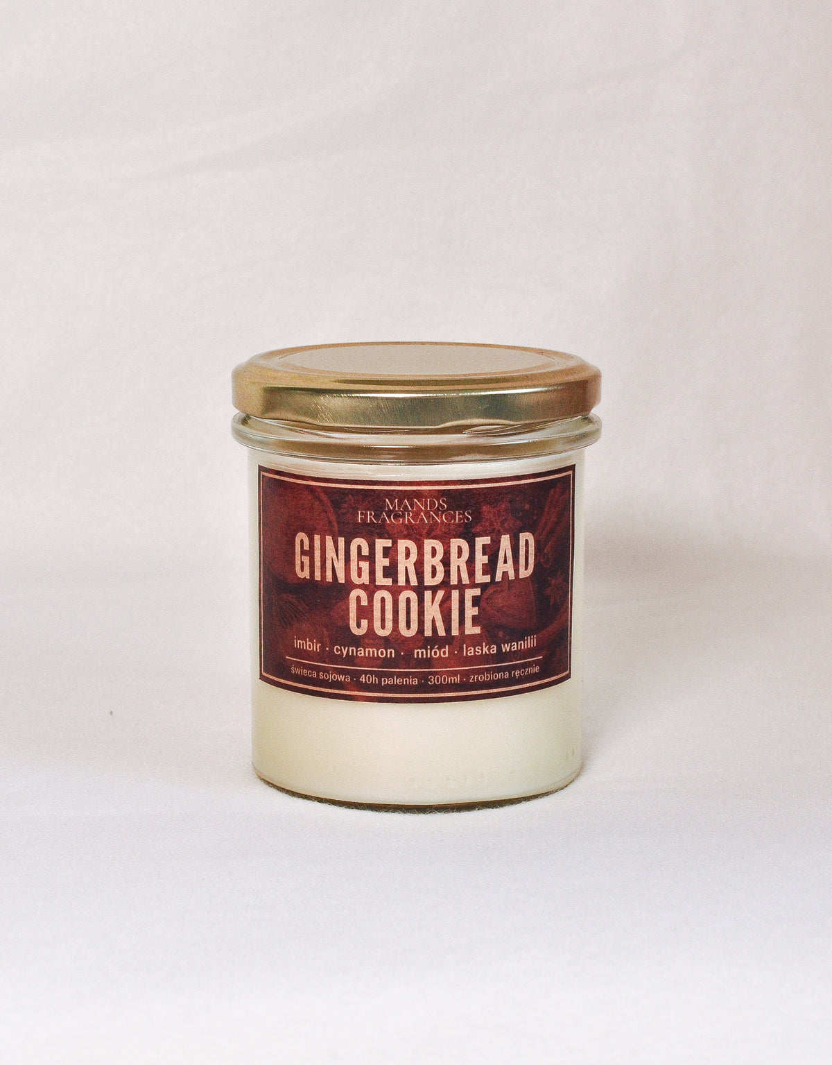 Świeca sojowa "Gingerbread Cookie"