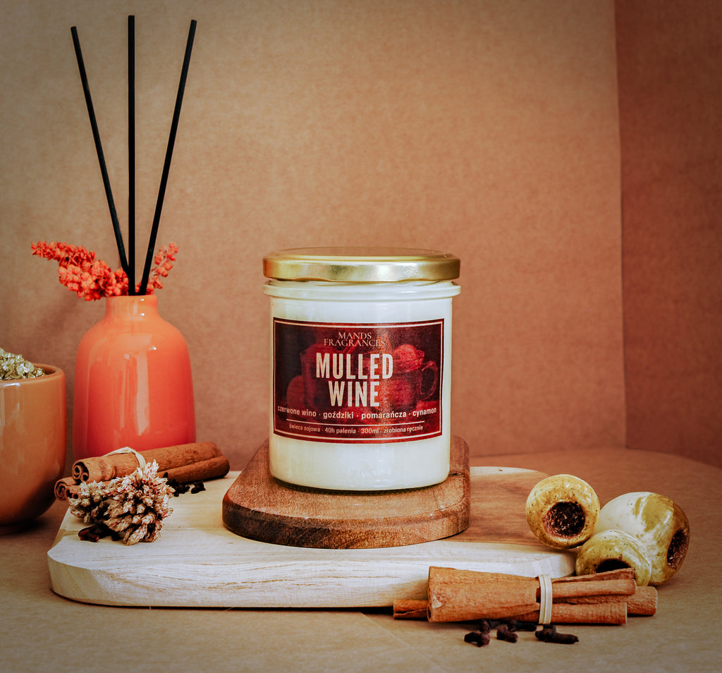 Świeca sojowa „Mulled wine"