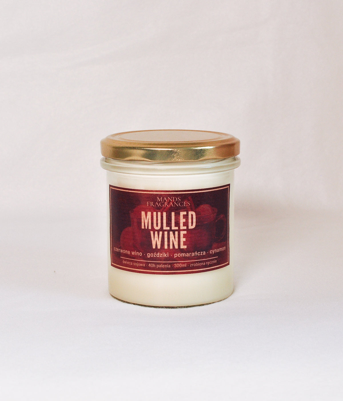 Świeca sojowa „Mulled wine"